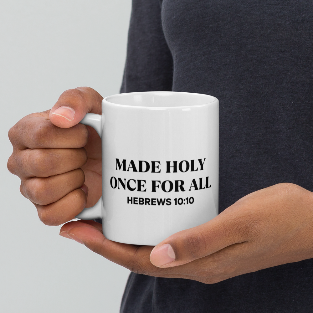Made Holy Glossy Mug