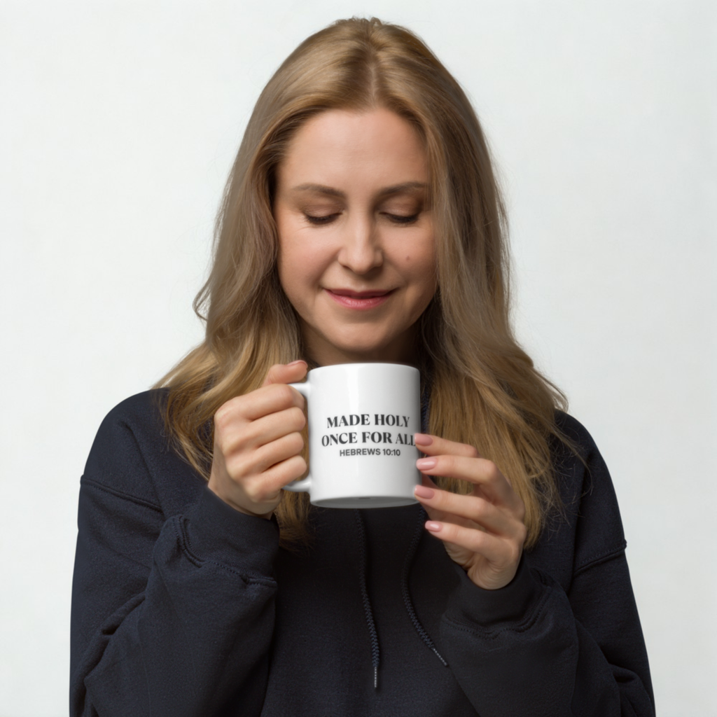 Made Holy Glossy Mug