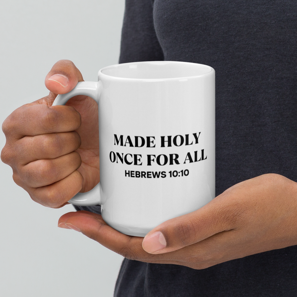 Made Holy Glossy Mug