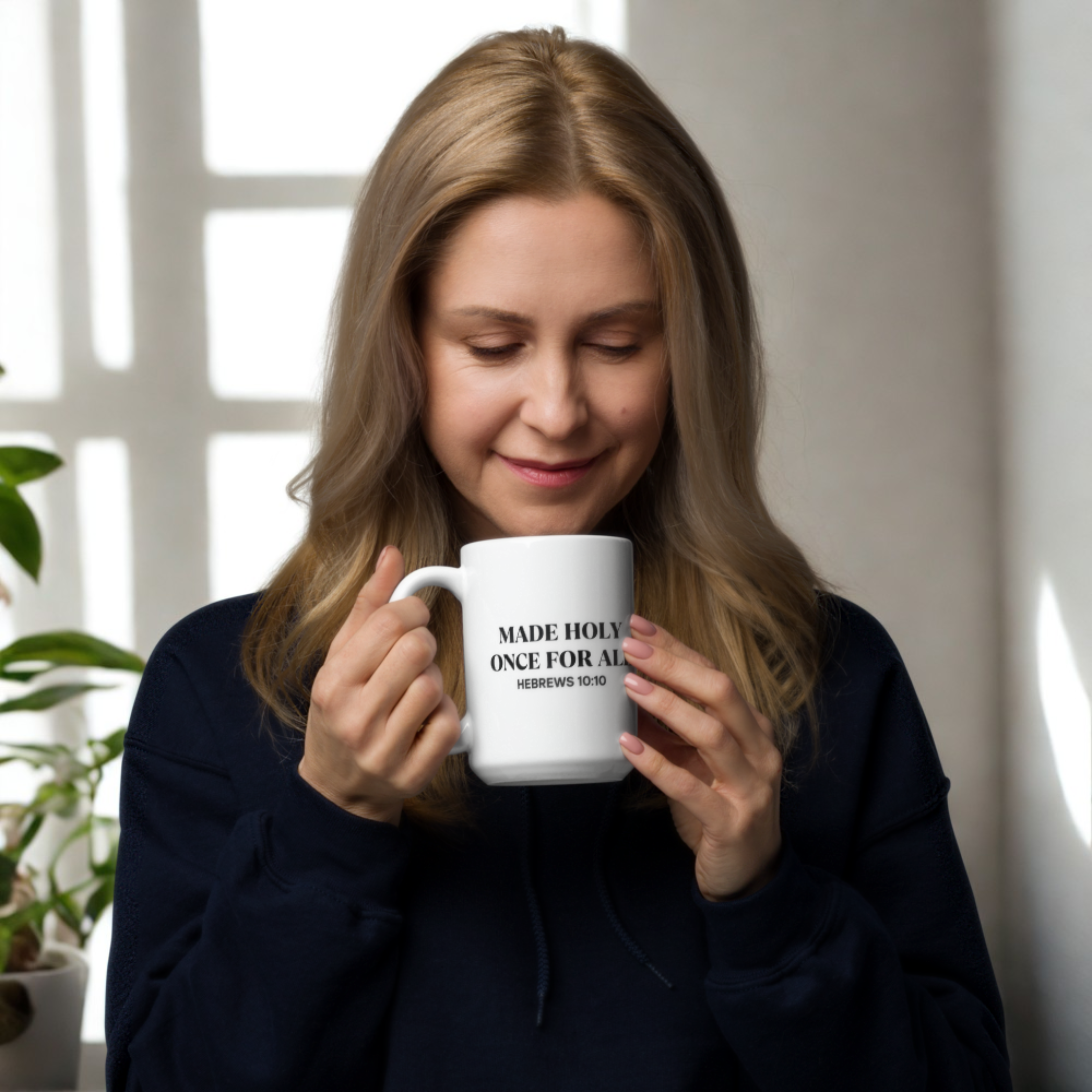 Made Holy Glossy Mug